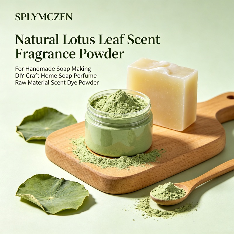 Home Fragrance Candles - SPLYMCZEN Lotus Yaprağı Kokulu Toz Doğal