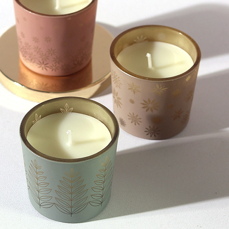 Home Fragrance Candles - Renkli Seramik mumlar yaratıcı ev kokusu