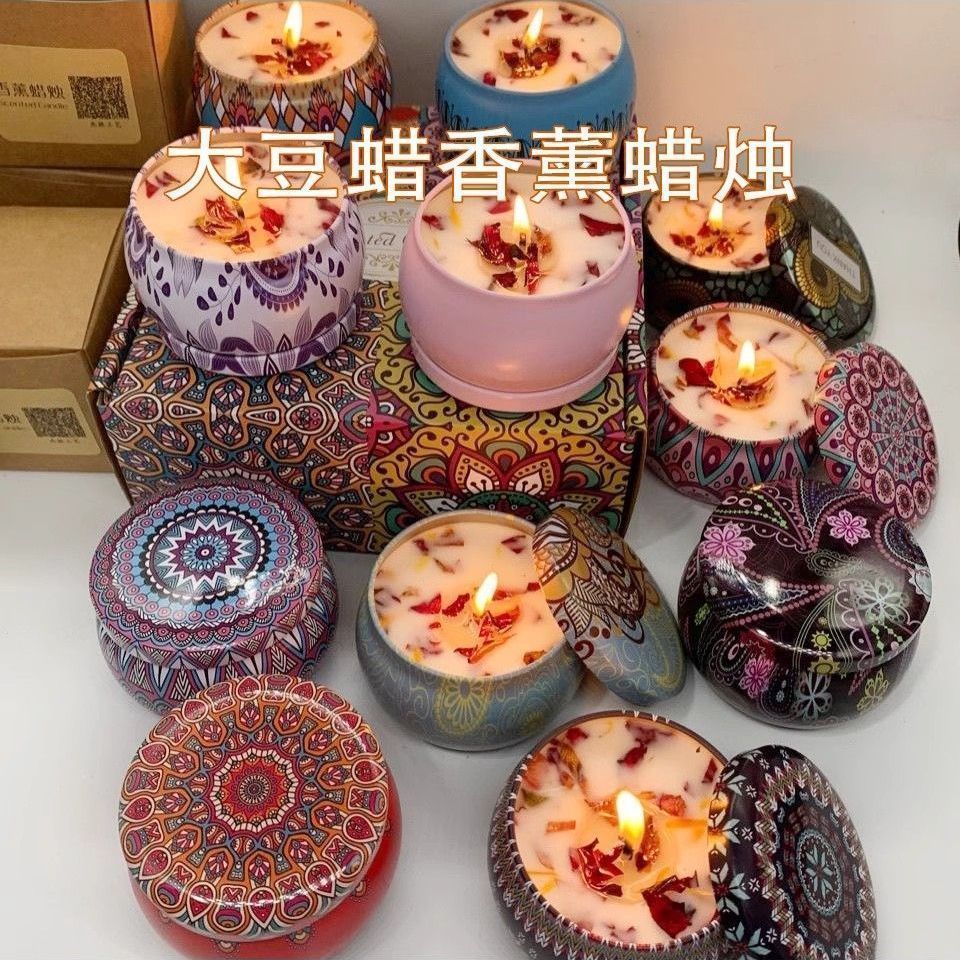 1 adet Vintage kutu mumlar soy - Home Fragrance Jar incelemesi ve fiyatı