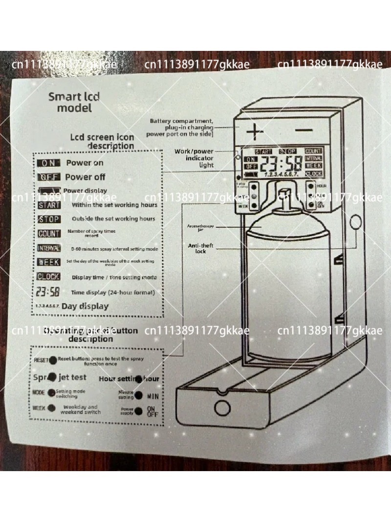 Ev ve Otel İçin Otomatik Oda K - Home Fragrance Plug In incelemesi ve fiyatı