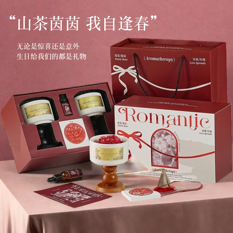 Üst Düzey Kamelya Kokulu Mum H - Home Fragrance Set Gift incelemesi ve fiyatı