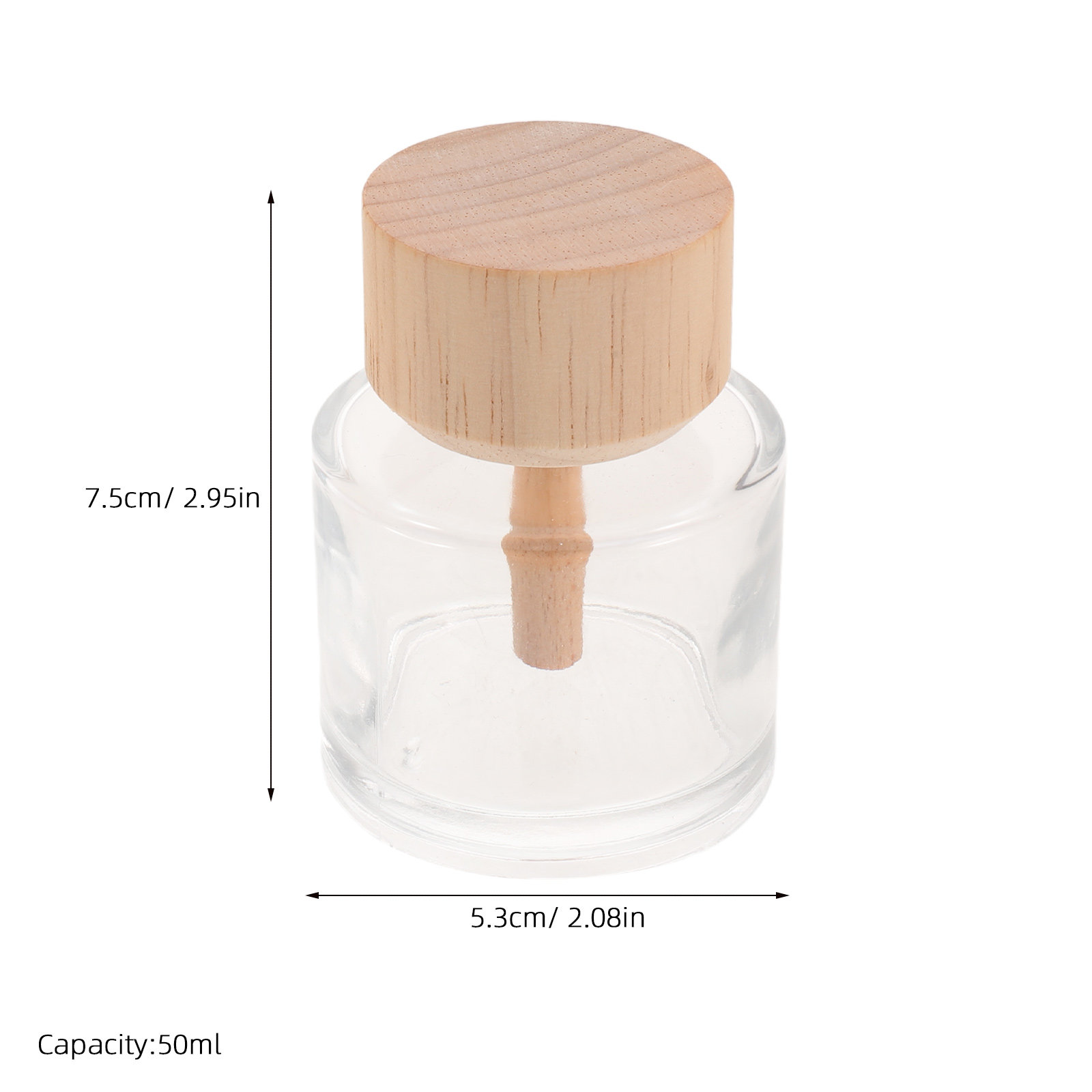 2 Adet Şeffaf Cam Çubuklu Difü - Home Fragrance Jar incelemesi ve fiyatı